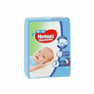 Подгузники Хаггис Huggies Ultra Comfort 3 Вoy (5-9кг) Подгузники 21 шт.