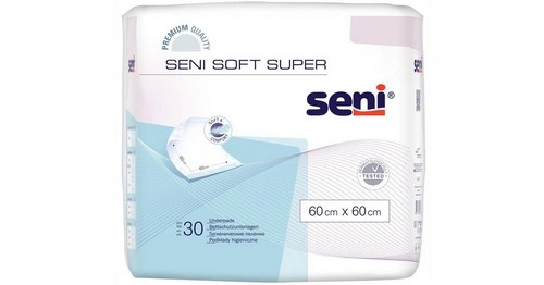 Пеленки гигиенические Сени Seni Super SOFT 60смх60см Пеленки гигиенические 5 шт.