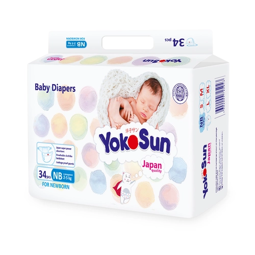 Подгузники YokoSun NB 2-5кг Подгузники NB 2-5кг 34 шт.